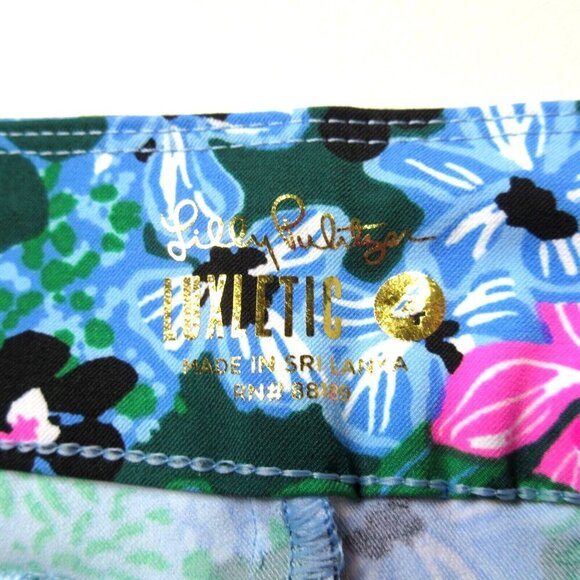 NWT Lilly Pulitzer Alston in Soiree All Day Luxletic UPF 50+ Golf Pants 4 - Picture 4 of 6